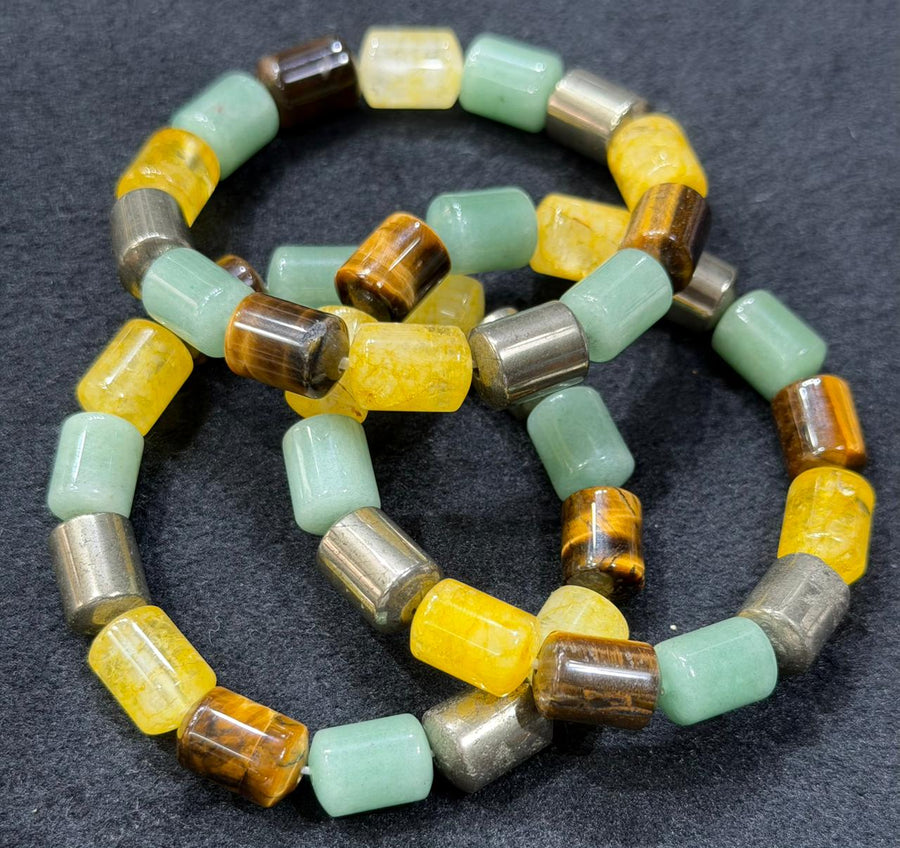 Wealth & Luck Multi - Stone Bracelet - GOOD HABITSS
