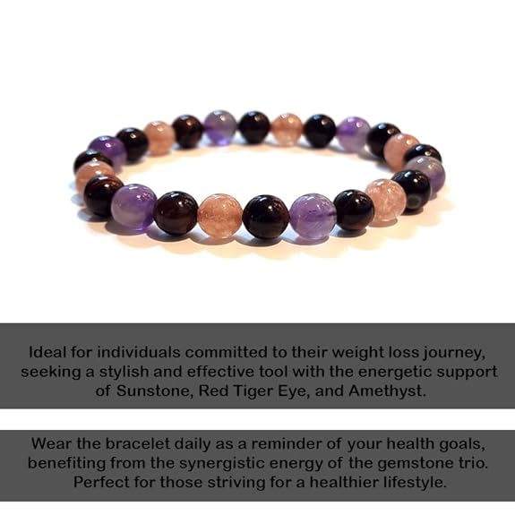 Weight Loss Healing Bracelet (8 MM) - GOOD HABITSS